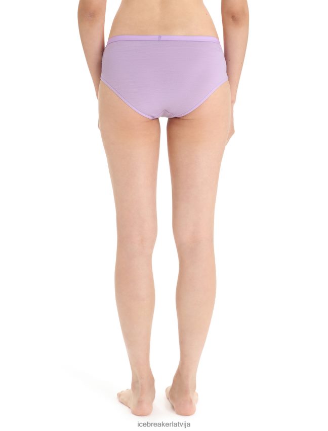 Icebreaker merino sirēnas hipkini biksītes sievietes violets skatiens apģērbs 622ZJ518