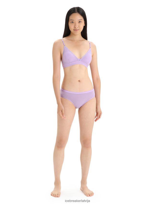 Icebreaker merino sirēnas hipkini biksītes sievietes violets skatiens apģērbs 622ZJ518