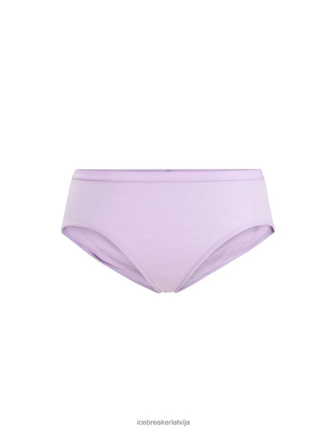 Icebreaker merino sirēnas hipkini biksītes sievietes violets skatiens apģērbs 622ZJ518