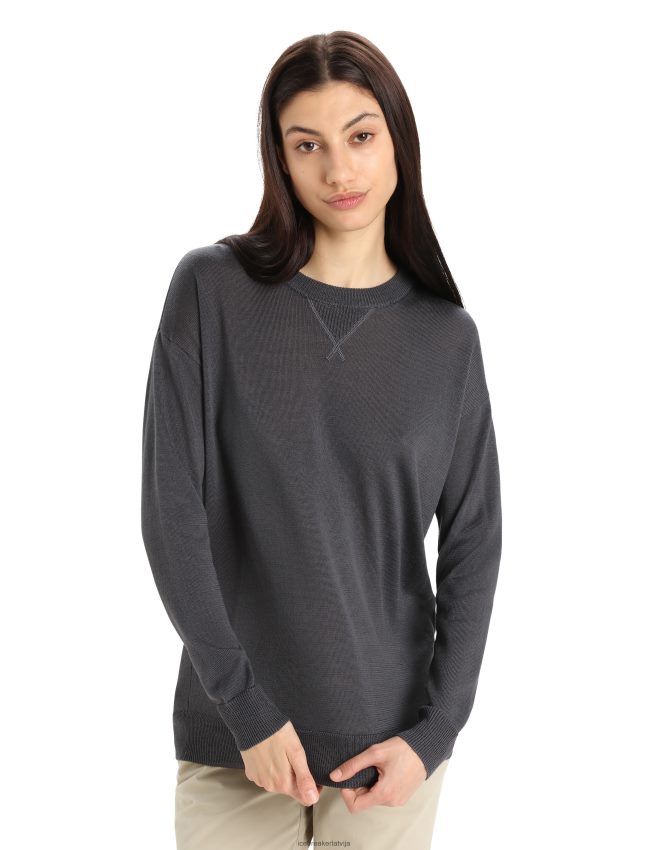 Icebreaker cool-lite merino nova džemperis sievietes musons apģērbs 622ZJ904