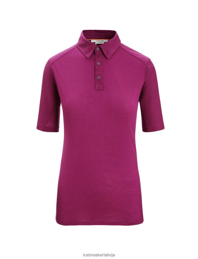 Icebreaker merino hike tops ar īsām piedurknēm sievietes ej ogot apģērbs 622ZJ649