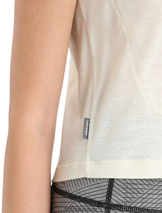 Icebreaker zoneknit merino tanks sievietes krīts apģērbs 622ZJ655