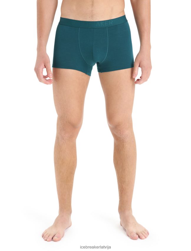 Icebreaker cool-lite merino anatomica stumbri vīriešiem zaļa slava apģērbs 622ZJ117