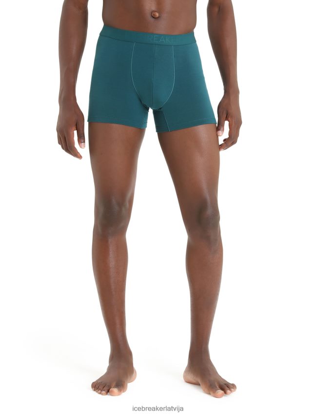 Icebreaker foršie merino anatomica bokseri vīriešiem zaļa slava apģērbs 622ZJ104