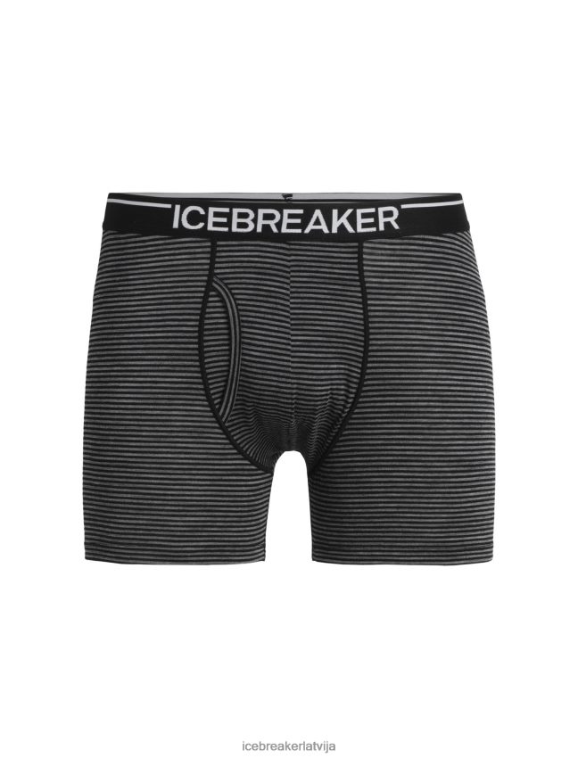 Icebreaker merino anatomica bokseri ar mušu vīriešiem smilšakmens virši apģērbs 622ZJ97