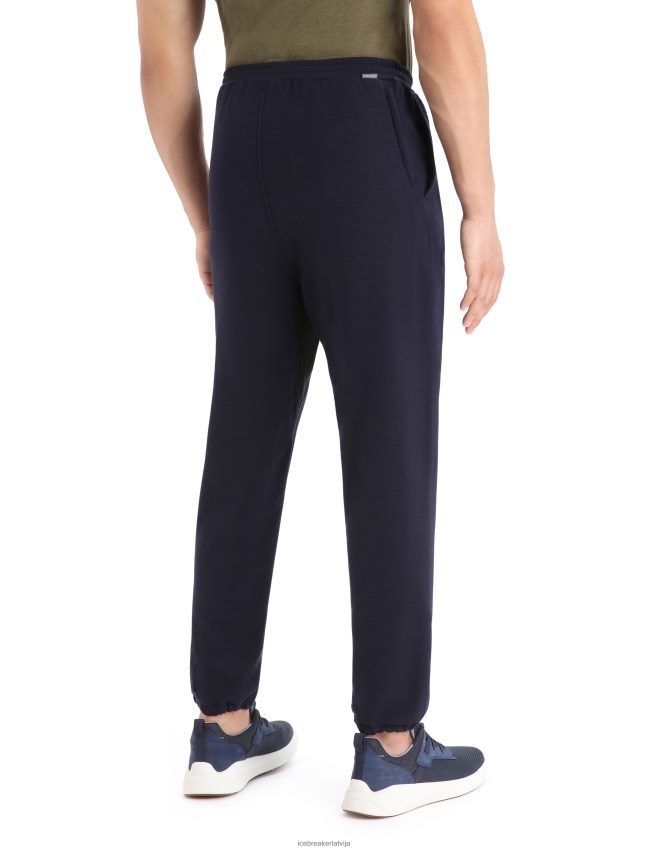 Icebreaker Realfleece merino dalston skriešanas bikses vīriešiem pusnakts flote apģērbs 622ZJ407