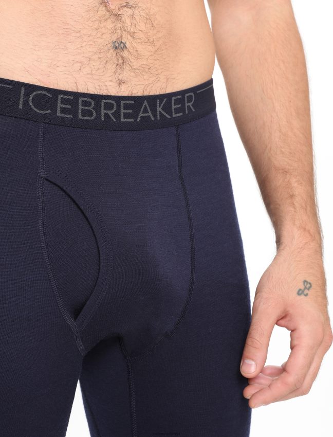 Icebreaker merino 200 oasis legingi ar mušu vīriešiem pusnakts flote apģērbs 622ZJ147