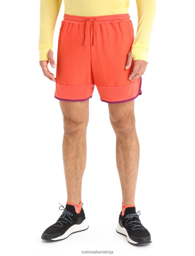 Icebreaker zoneknit merino šorti vīriešiem dinamiskas zemes virši/go ogas apģērbs 622ZJ250
