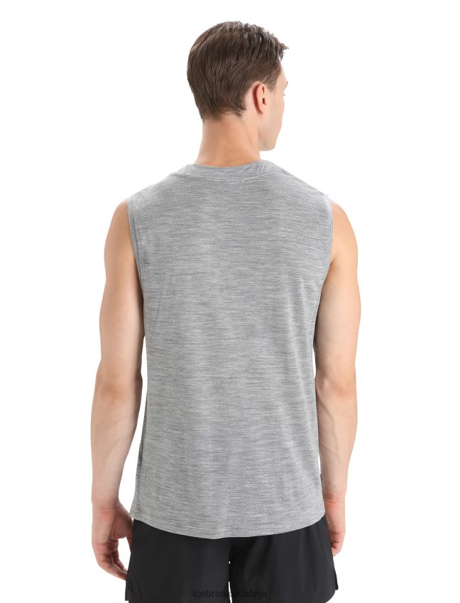 Icebreaker zoneknit merino tanks vīriešiem metro virši apģērbs 622ZJ13