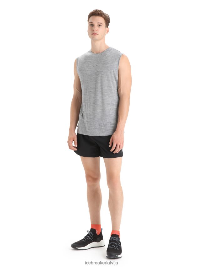Icebreaker zoneknit merino tanks vīriešiem metro virši apģērbs 622ZJ13