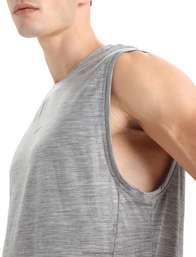 Icebreaker zoneknit merino tanks vīriešiem metro virši apģērbs 622ZJ13