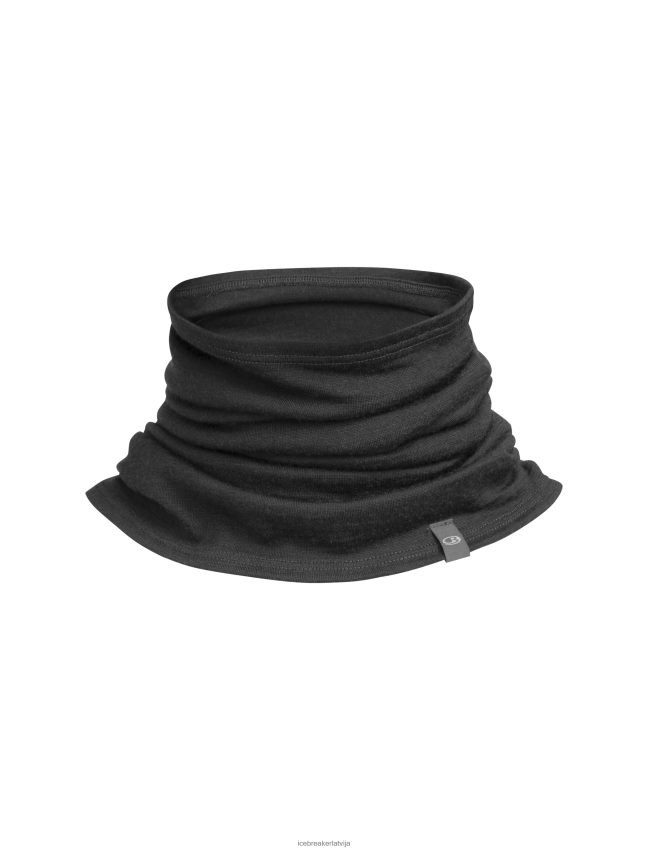 Icebreaker merino flexi tekne unisex melns Piederumi 622ZJ311