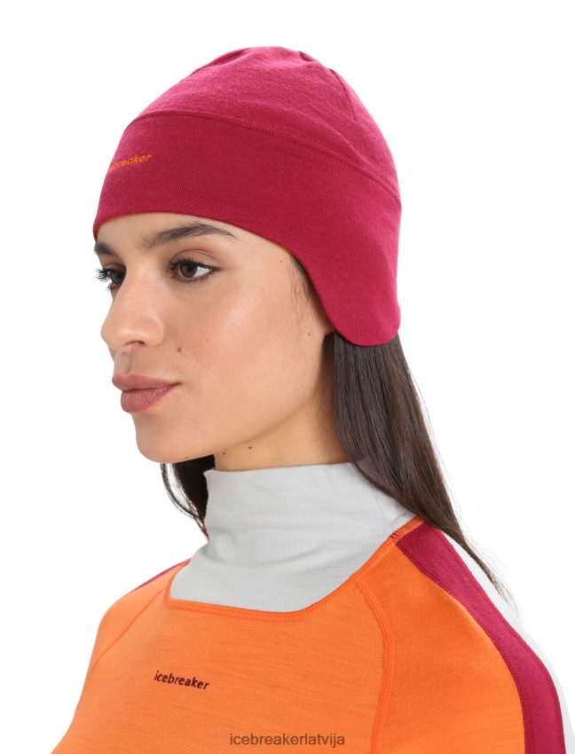 Icebreaker merino kvantu pupiņa unisex ķirsis/zibspuldze Piederumi 622ZJ471