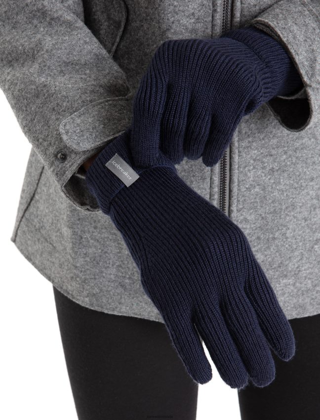 Icebreaker merino rixdorf cimdi unisex pusnakts flote Piederumi 622ZJ468