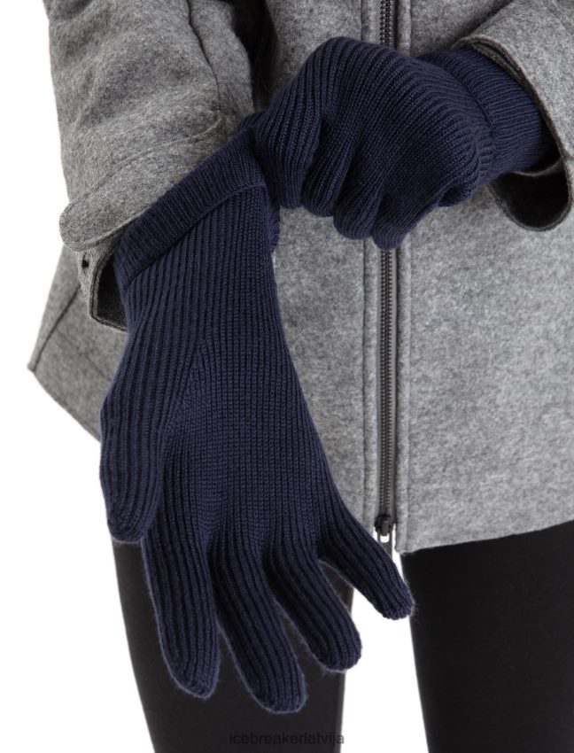 Icebreaker merino rixdorf cimdi unisex pusnakts flote Piederumi 622ZJ468