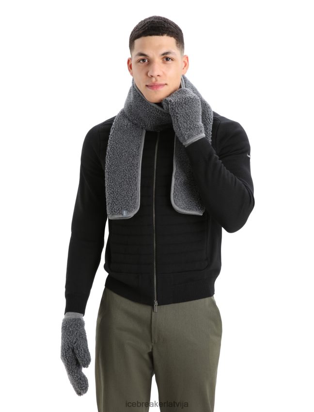 Icebreaker realfleece merino augstas kaudzes šalle unisex smilšakmens virši Piederumi 622ZJ338
