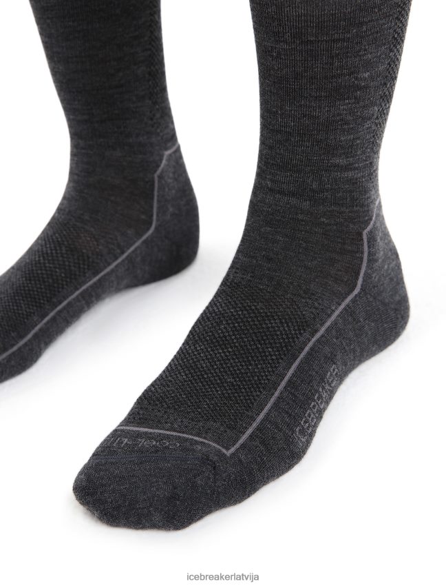 Icebreaker cool-lite merino hike 3q crew zeķes sievietes strūklas virši/musons Piederumi 622ZJ780