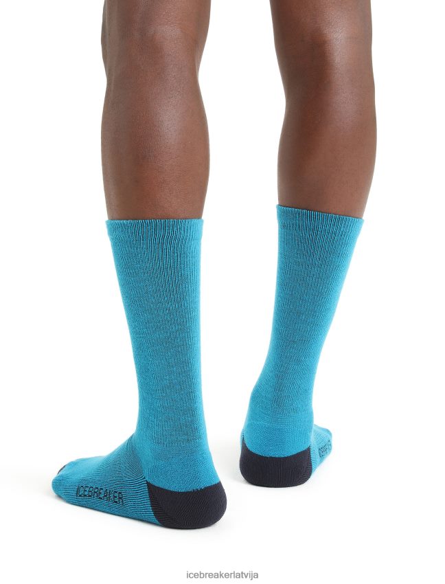 Icebreaker merino dzīvesveida vieglās zeķes vīriešiem geo blue/midnight navy Piederumi 622ZJ294