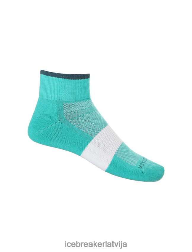 Icebreaker merino multisport vieglas mini zeķes sievietes svaiga/zaļa godība Piederumi 622ZJ753