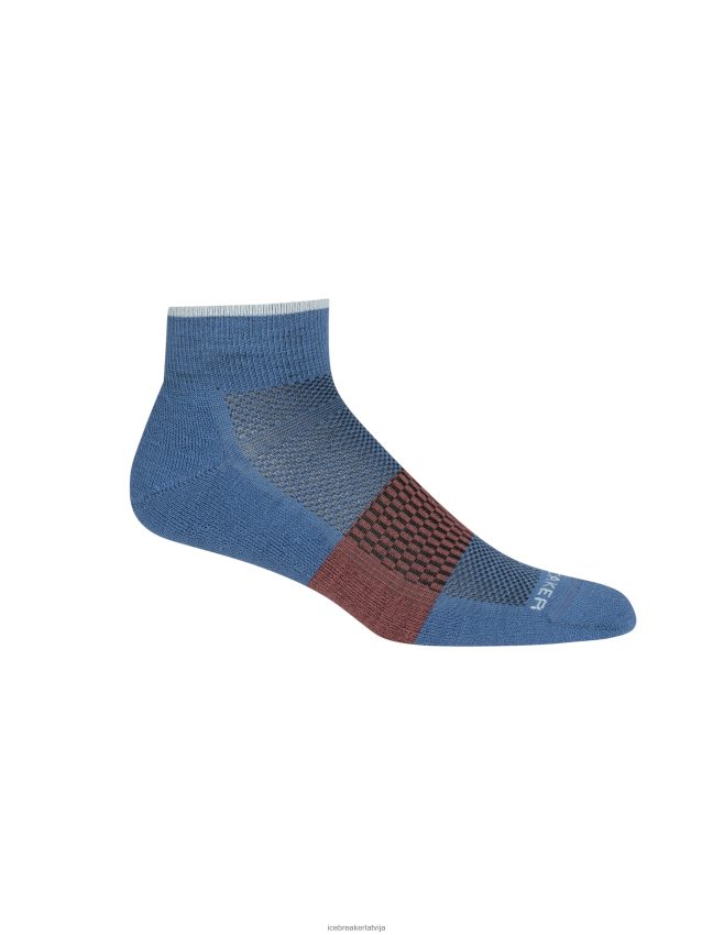 Icebreaker merino multisport vieglas mini zeķes vīriešiem azuls/migla Piederumi 622ZJ451