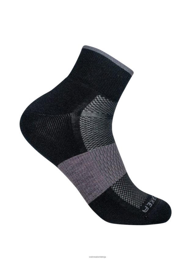 Icebreaker merino multisport vieglas mini zeķes vīriešiem melns/musons Piederumi 622ZJ452