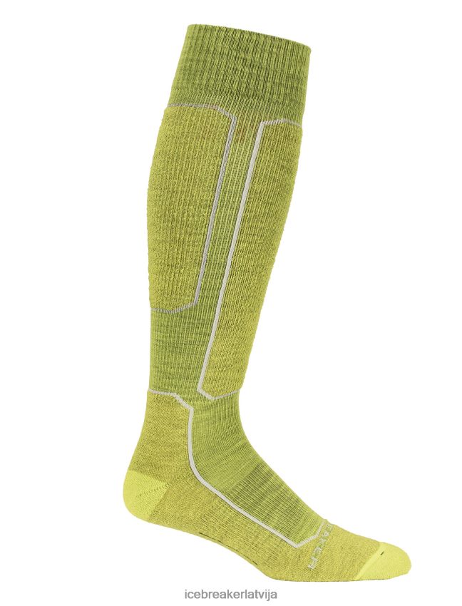 Icebreaker merino ski+ gaismas virs teļa zeķes vīriešiem spīdēt/ēteris Piederumi 622ZJ467